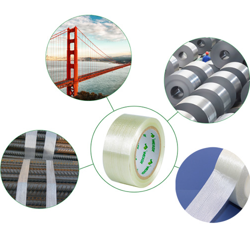 重物捆扎，高強(qiáng)度纖維膠帶，玻璃纖維膠帶